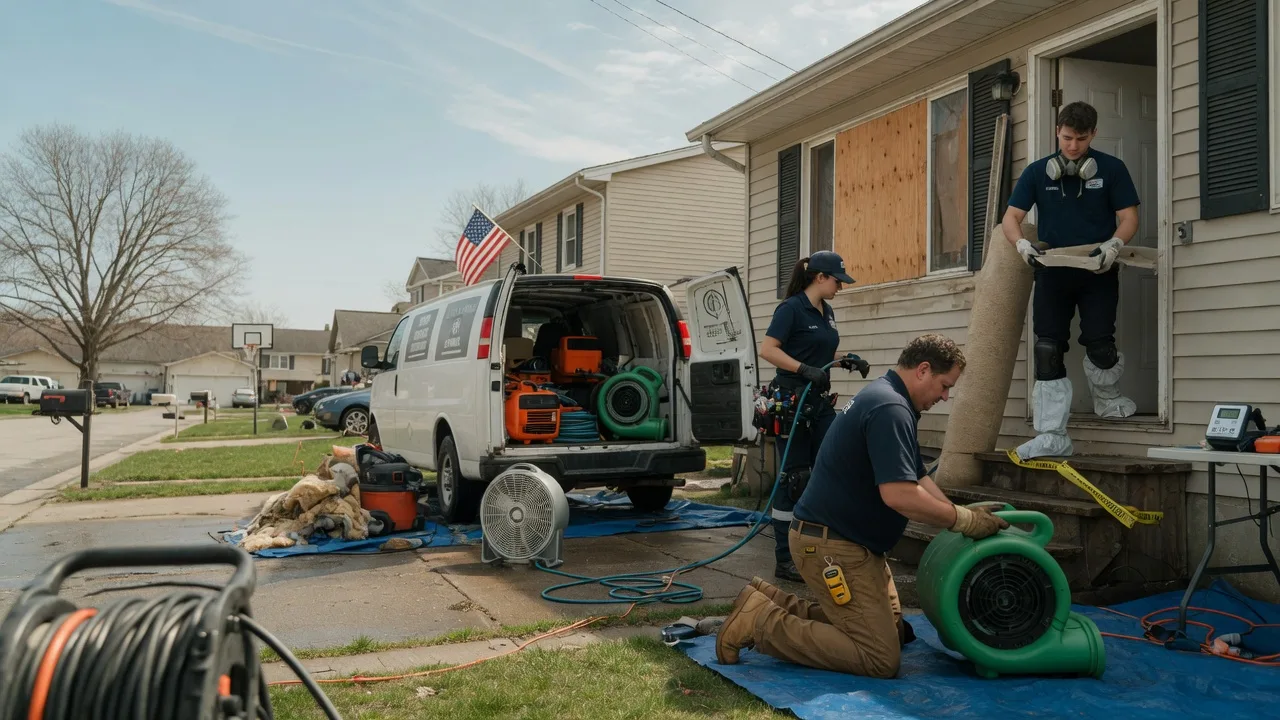 Water Damage Restoration in Clarence, PA near me